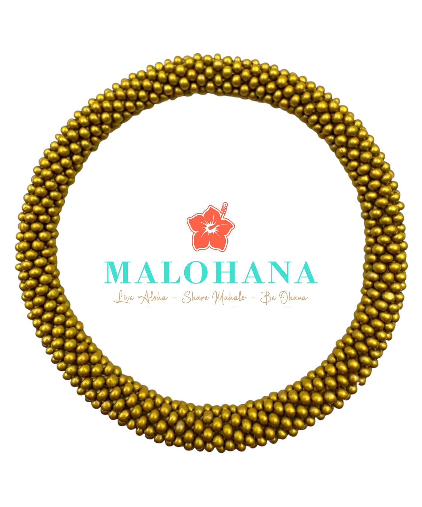 Handgemachtes nepalesisches Armband in Gold, Unikat, Symbol für Achtsamkeit & Harmonie, Malohana