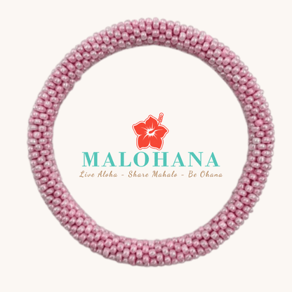 Nepalesisches Armband – Zartes Pink
