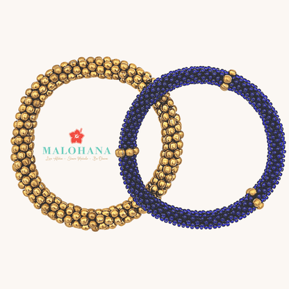 DUO Kleine Begleiter – Gold & Blau