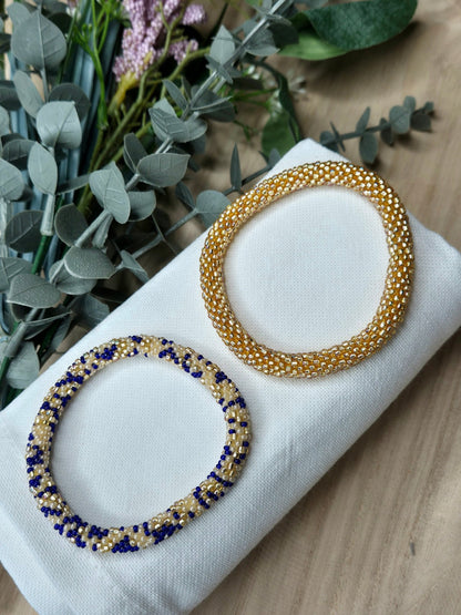 Nepalesisches Armband – Gold/Kupfer - Malohana