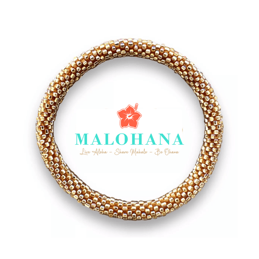 Nepalesisches Armband – Gold/Kupfer - Malohana