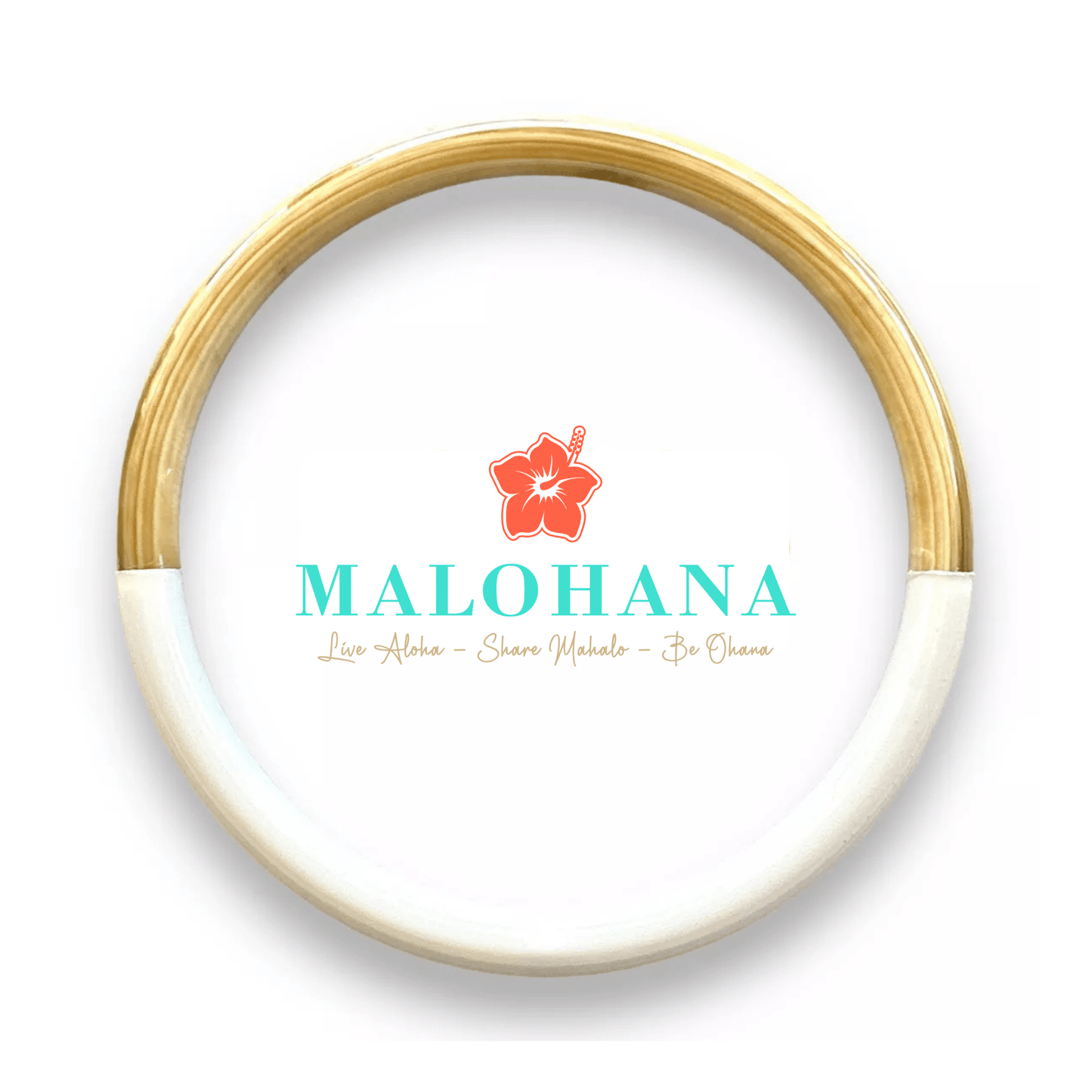 Nepalesisches Armband – Weisses Bueffelhorn - Malohana