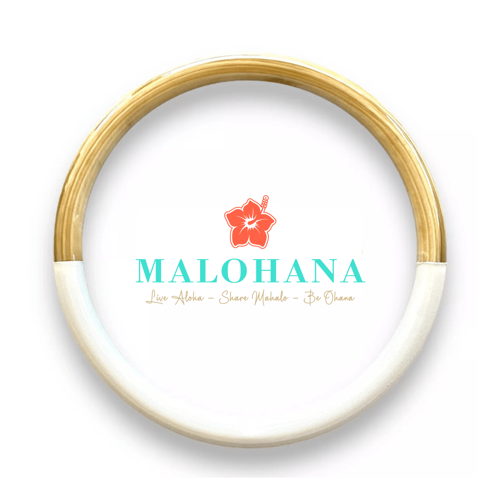 Nepalesisches Armband – Weisses Bueffelhorn - Malohana