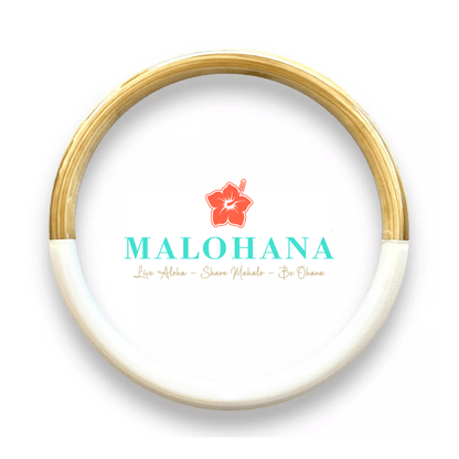 Nepalesisches Armband – Weisses Bueffelhorn - Malohana