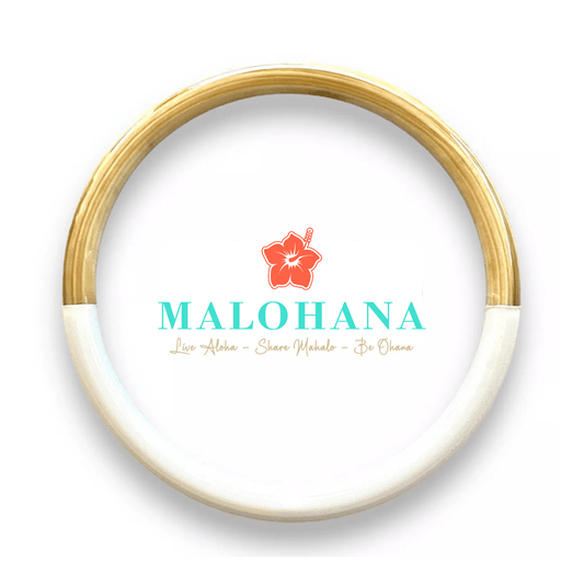 Nepalesisches Armband – Weisses Bueffelhorn - Malohana